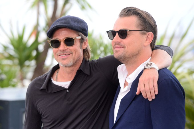 Brad Pitt & Leonardo DiCaprio At Cannes 2019