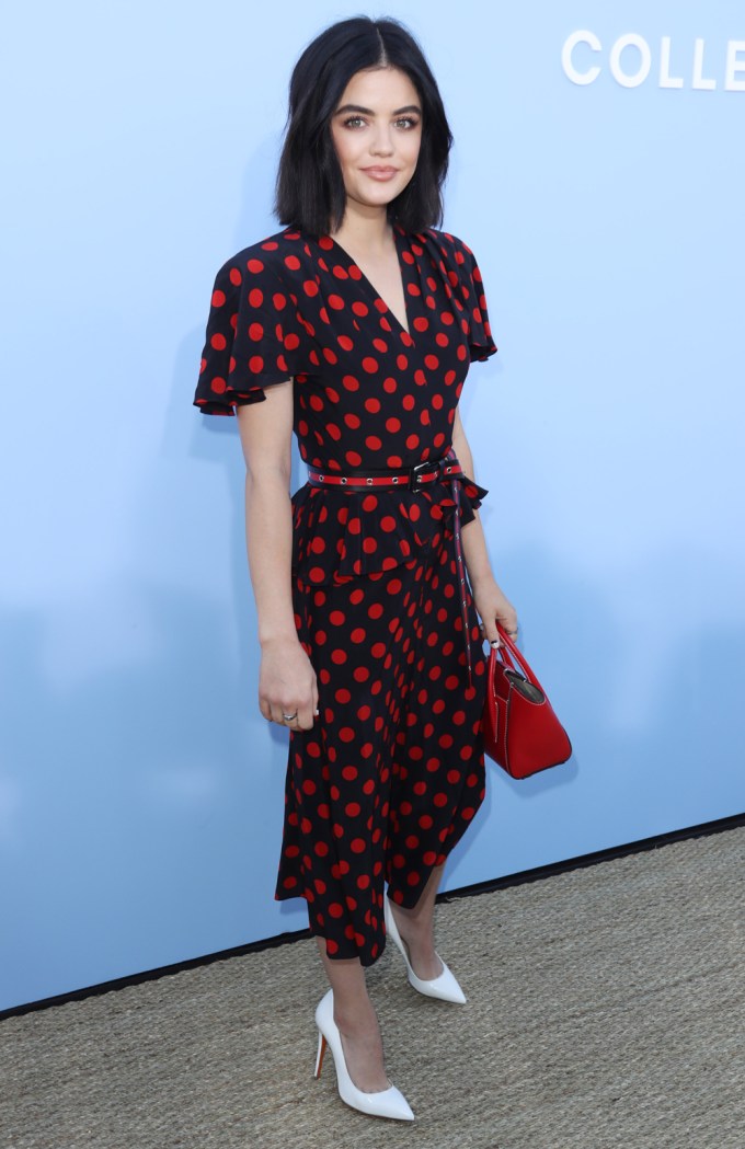 Lucy Hale At Michael Kors Fashion Show
