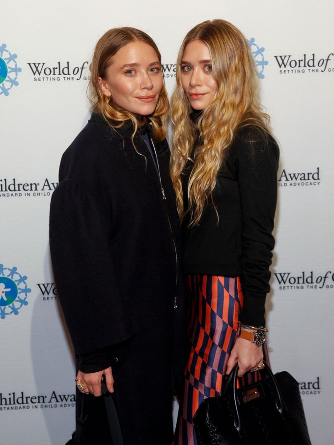 The Olsen Twins at the 2014 World of Children Awards