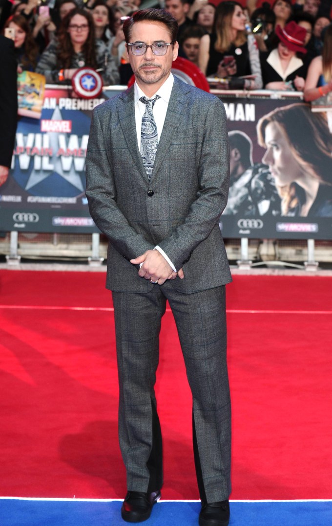 Robert Downey Jr. At ‘Captain America: Civil War’ Premiere