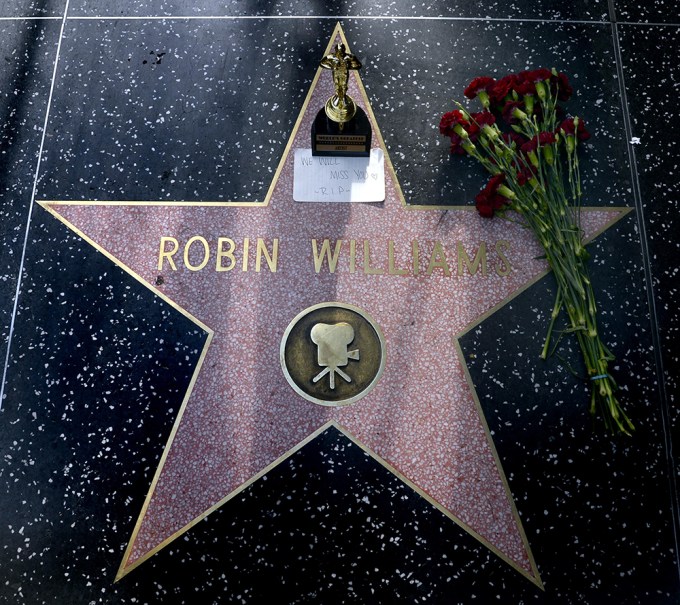 Robin Williams’ Star on the Hollywood Walk of Fame