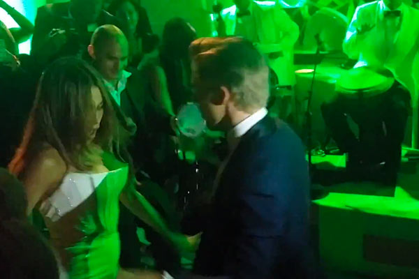 Sofia Vergara's boob falls out of her dress in nightclub scuffle