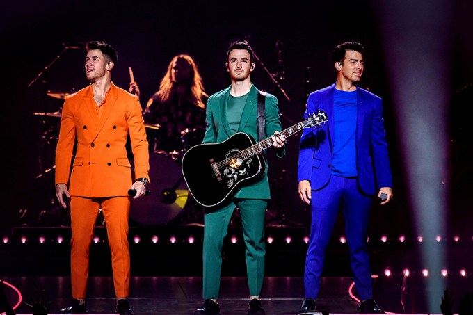 The Jonas Brothers in concert in Toronto, Canada