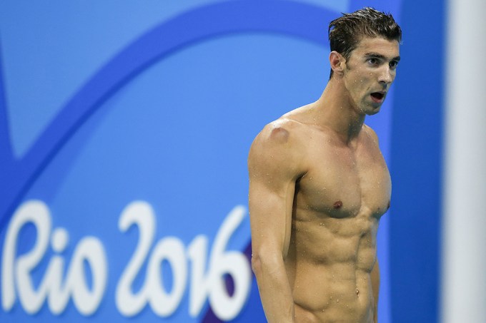 Michael Phelps at the Brazil Rio 2016 Olympic Games