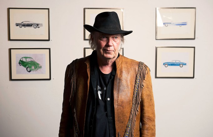 Neil Young In Santa Monica