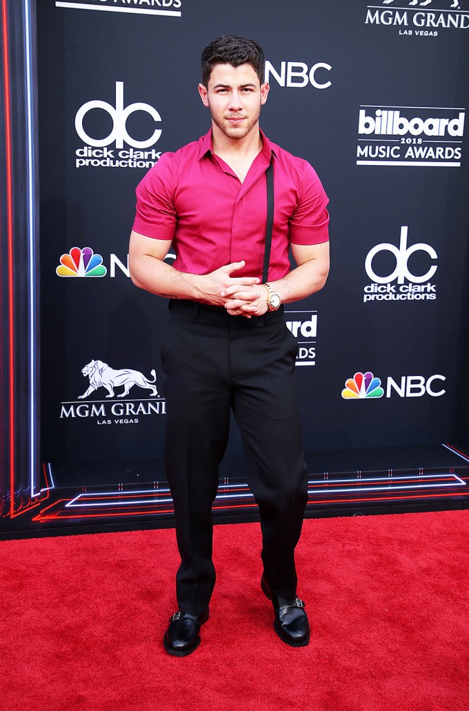 Nick Jonas at the 2018 Billboard Music Awards