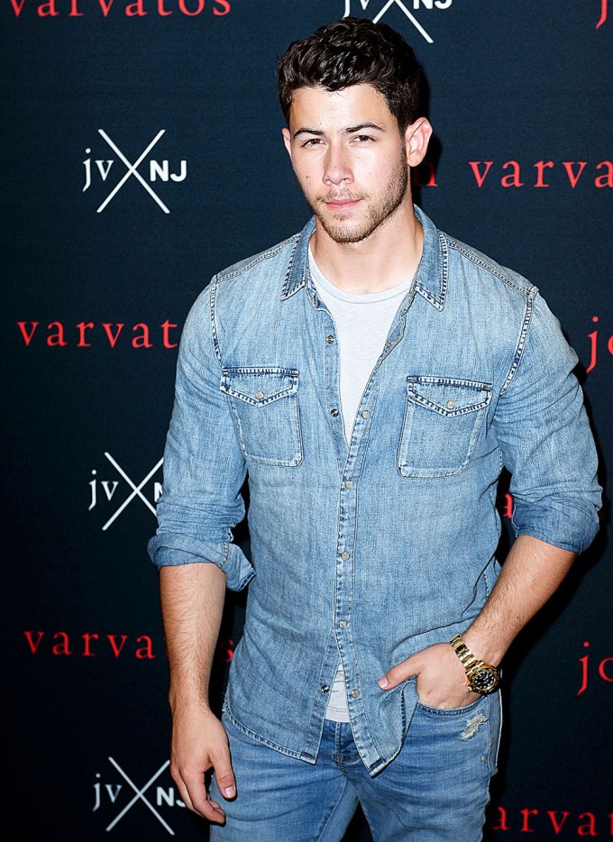 Nick Jonas at the launch of JVxNJ fragrance in NYC