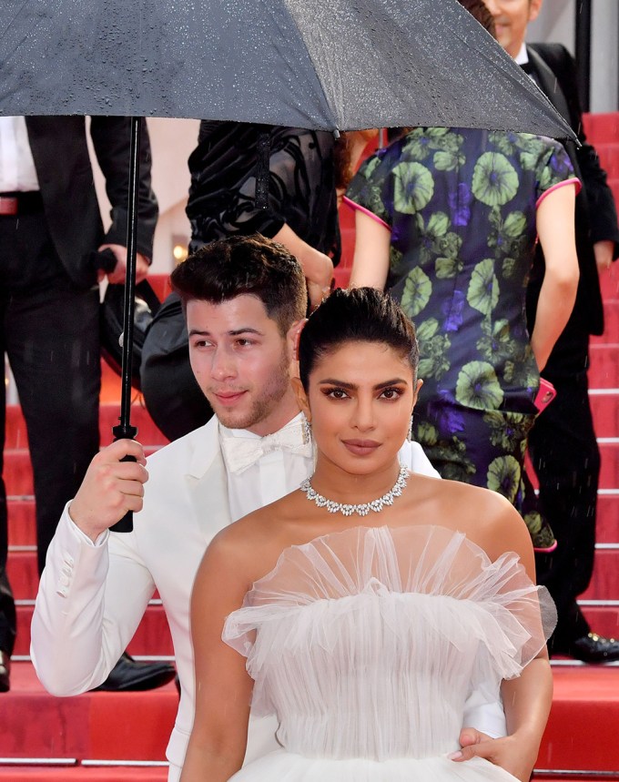 Priyanka Chopra and Nick Jonas at the Cannes Film Festival in 2019