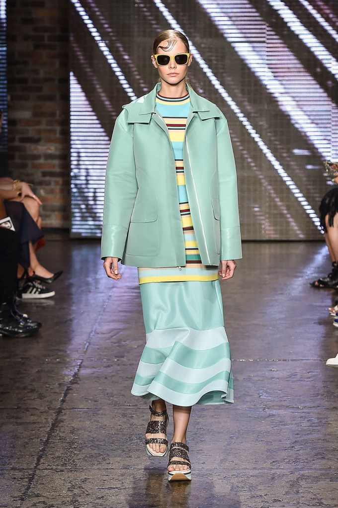 DKNY show, Spring Summer 2015, Mercedes-Benz Fashion Week, New York, America – 07 Sep 2014