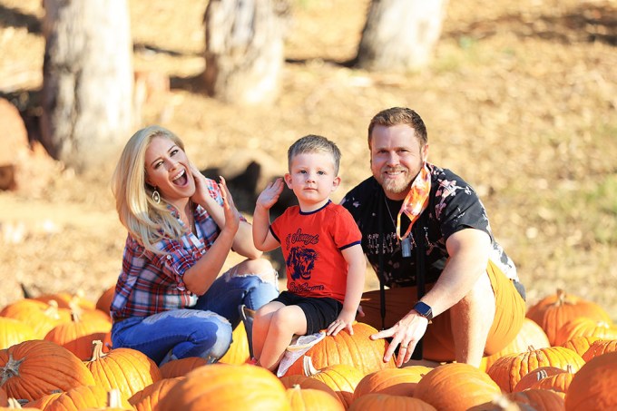 Heidi & Spencer Pratt With Son Gunner