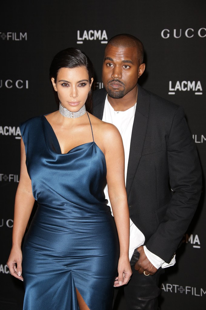Kim Kardashian and Kanye West at the LACMA: Art and Film Gala
