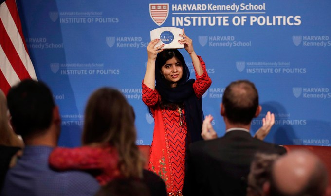 Malala Yousafzai at Harvard University