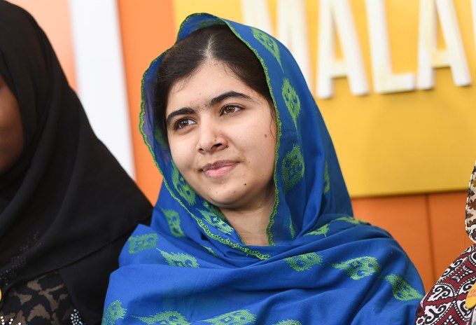 Malala Yousafzai At Premiere Of ‘He Named Me Malala’