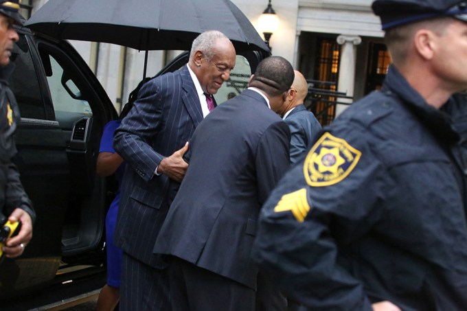 Bill Cosby Arriving At The Courthouse