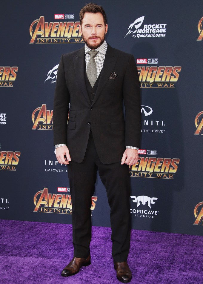 Chris Pratt at the ‘Avengers: Infinity War’ premiere
