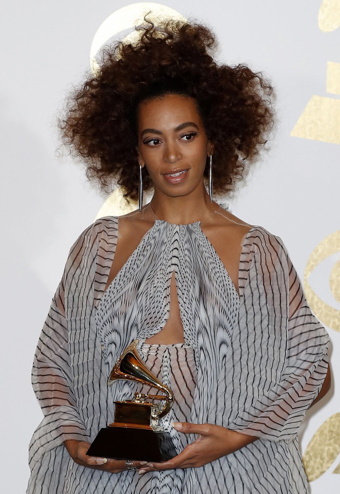 Solange At The 2017 Grammys