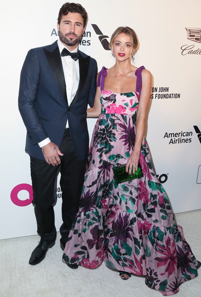Brody Jenner & Kaitlynn Carter At Elton John AIDS Foundation Academy Awards Viewing Party
