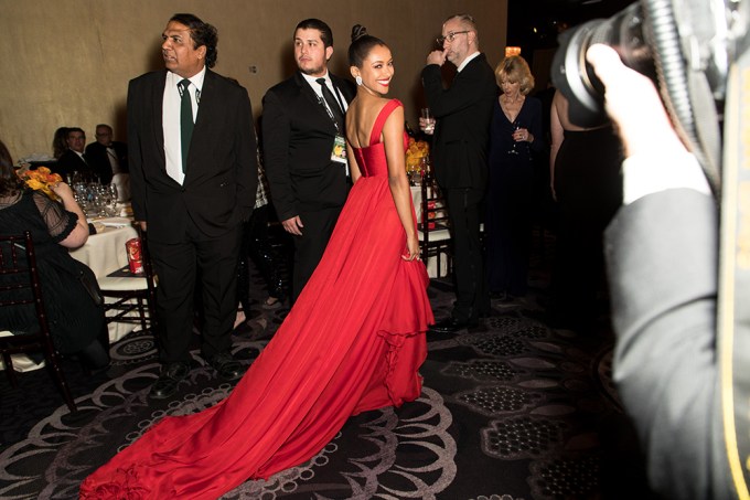 Kat Graham, A Lady In Red