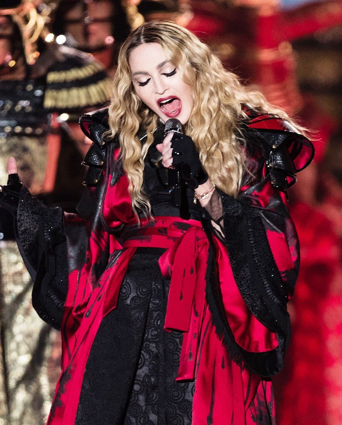 Madonna Singing At The O2 Arena