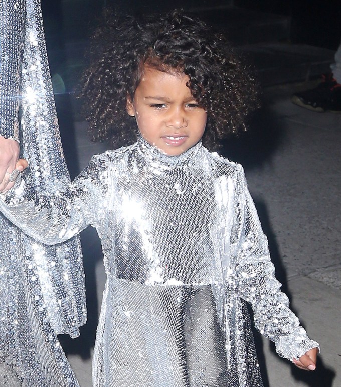 North West’s natural curls