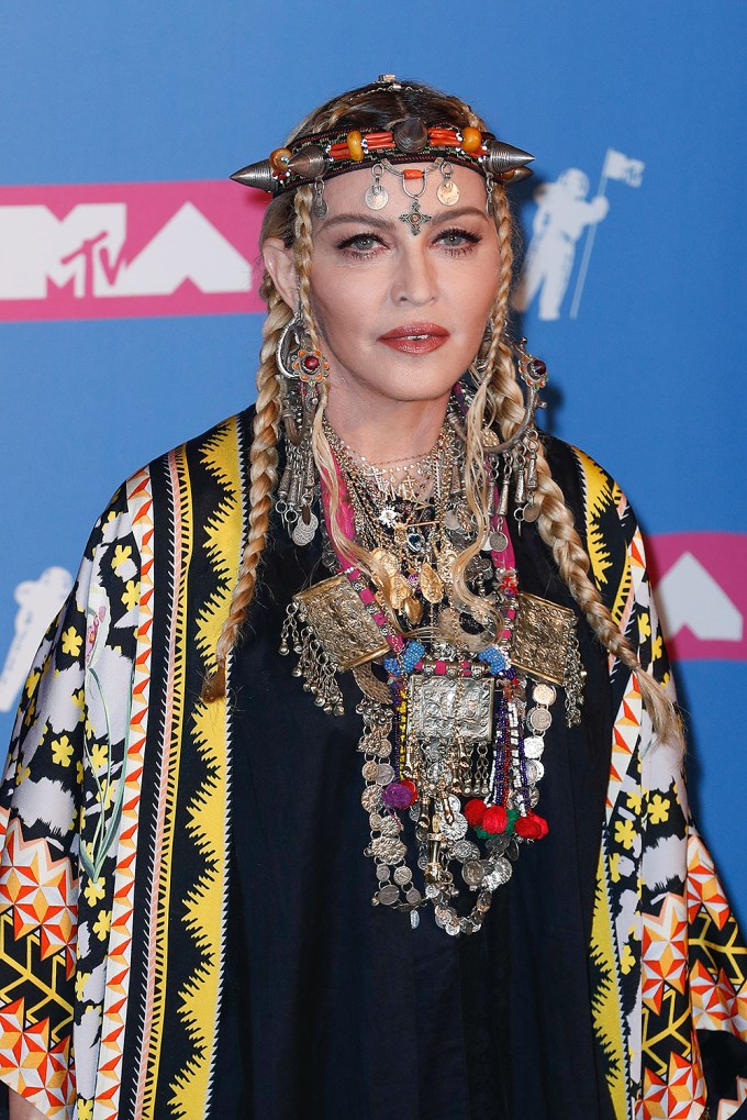 Madonna At The 2018 MTV Video Music Awards