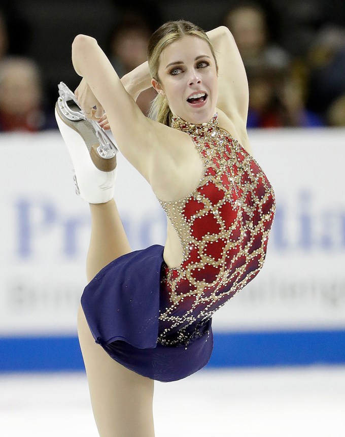Ashley Wagner at the US Championships Figure Skating