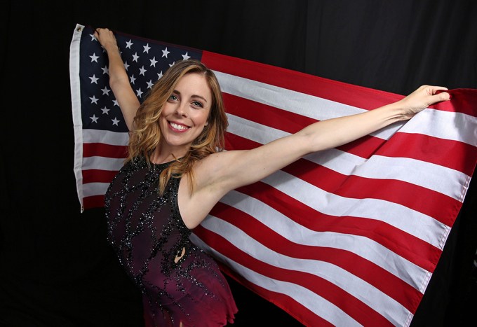 Ashley Wagner poses for the 2017 Olympic Media Summit