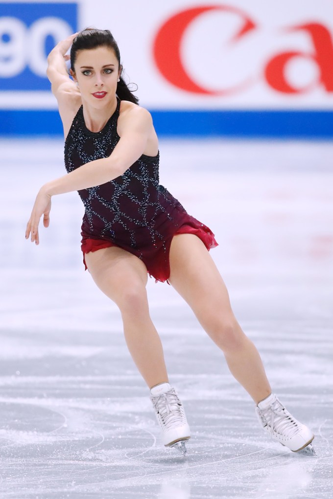 Ashley Wagner at the ISU World Figure Skating Championship