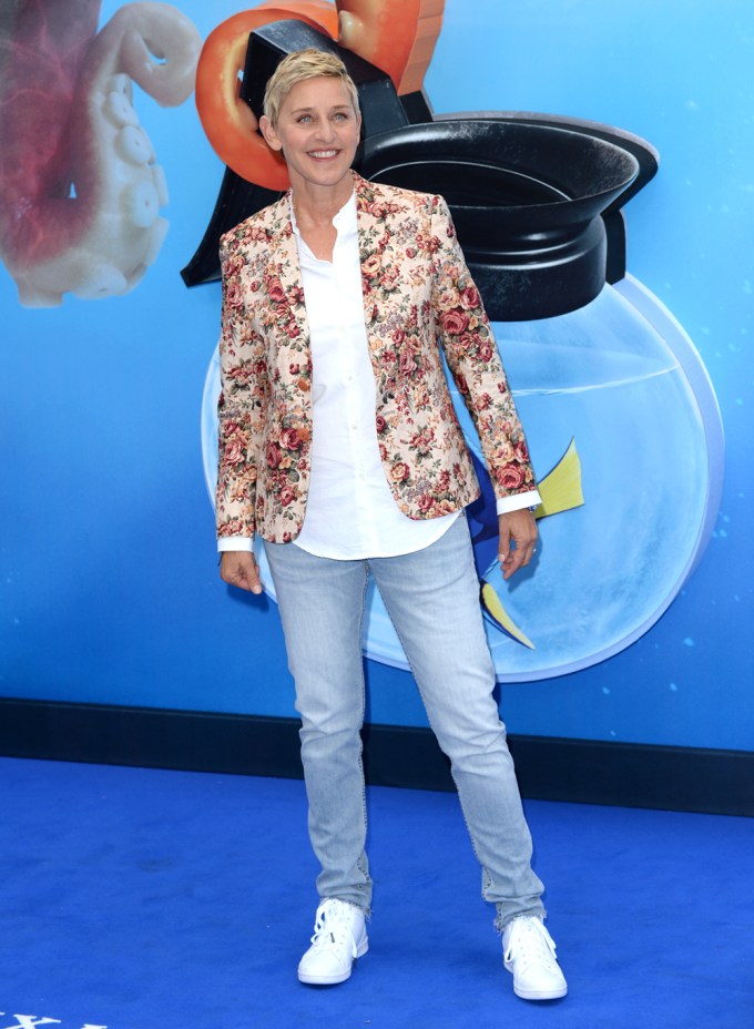 Ellen DeGeneres Smiles At The ‘Finding Dory’ Premiere