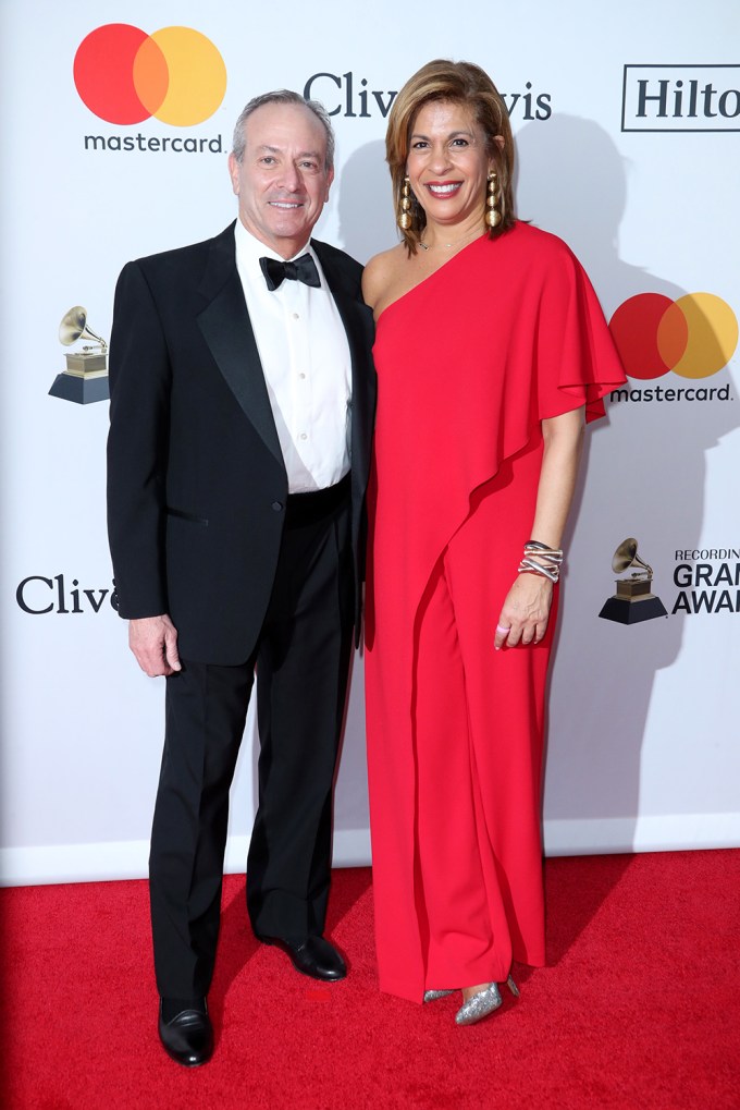 Hoda Kotb & Joel Schiffman At Pre-Grammy Gala