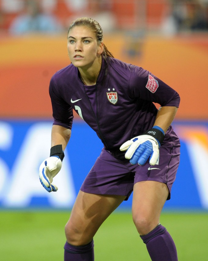Hope Solo at the Germany Soccer Fifa Women World Cup
