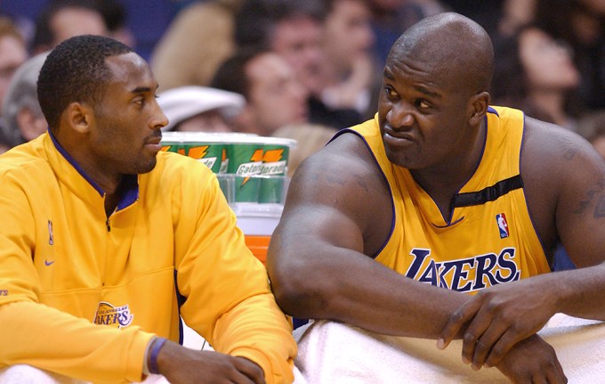 Kobe Bryant With Shaquille O’Neal