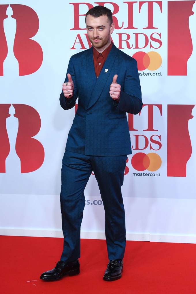 Sam Smith At The Brit Awards