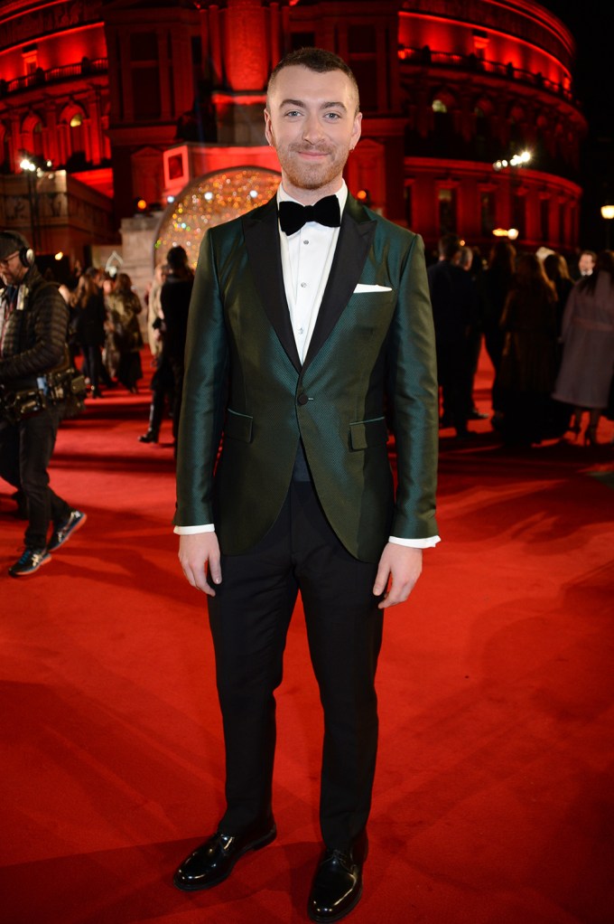 Sam Smith At The The British Fashion Awards