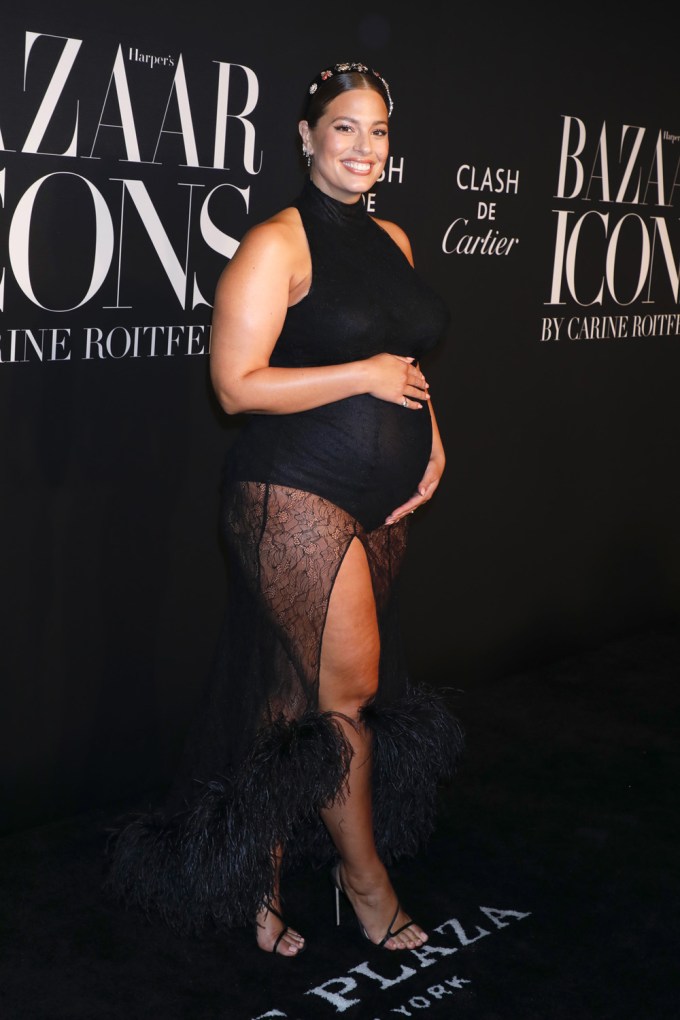 Ashley Graham at the Harper’s Bazaar ICONS party