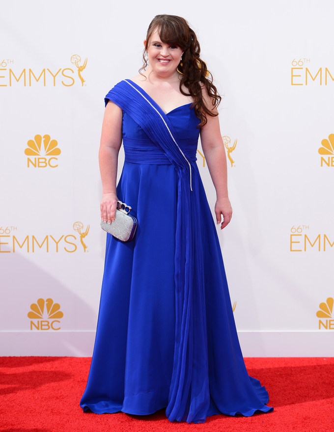 Jamie Brewer at the 2014 Primetime Emmy Awards