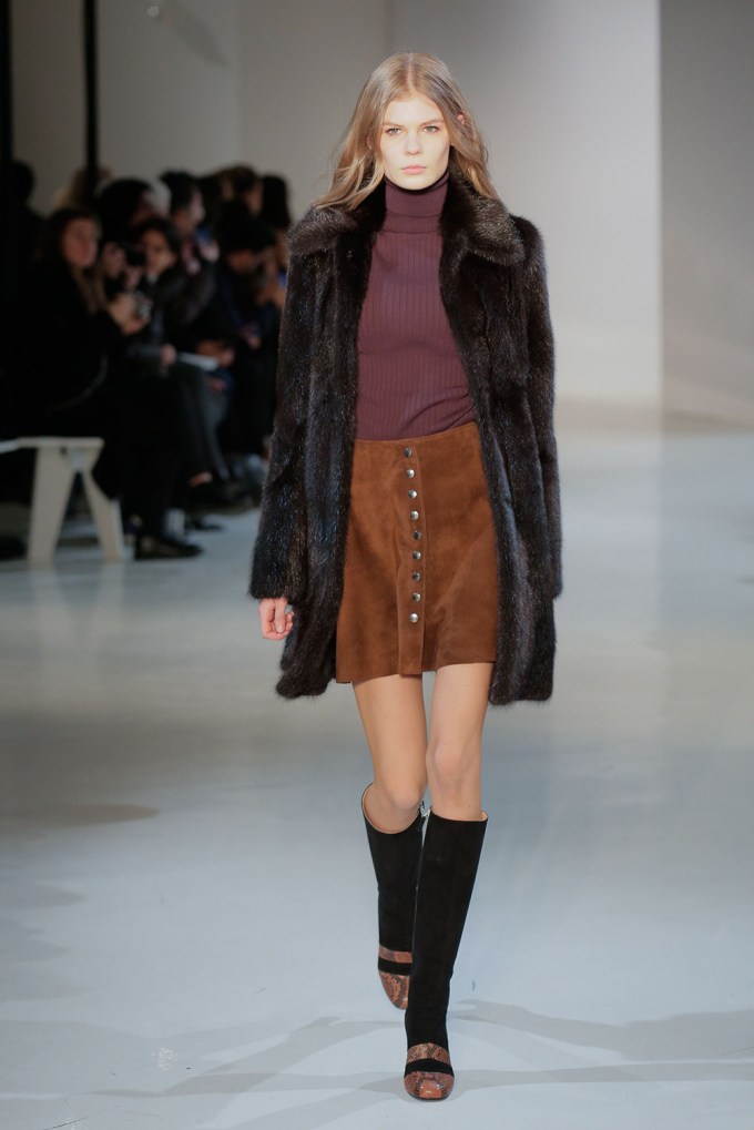 Jill Stuart show, Autumn Winter 2015, Mercedes-Benz Fashion Week, New York, America – 14 Feb 2015