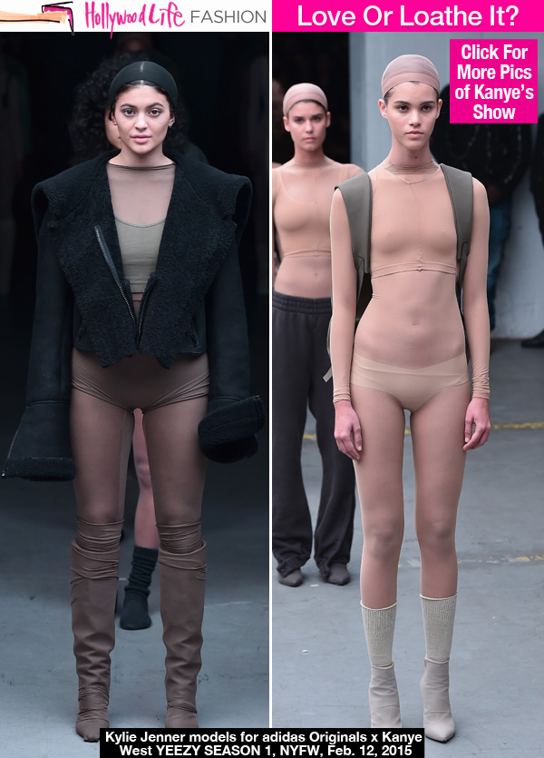 etisk skud Formen PICS] Kanye West Fashion Show — Clothing At NYFW Too Revealing? – Hollywood  Life
