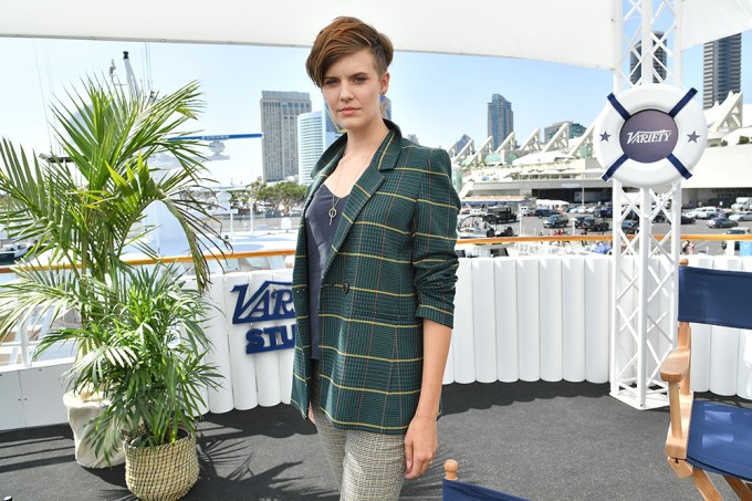 Maggie Grace at the Variety Studio for Comic-Con