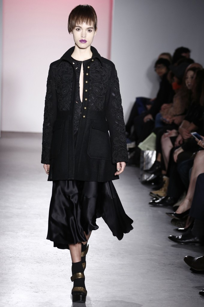 A black outfit from Nanette Lepore