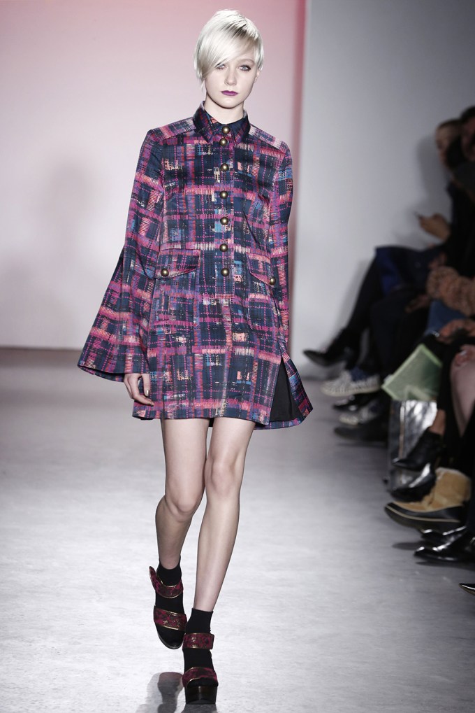 A plaid outfit from Nanette Lepore