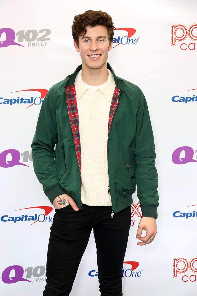 Shawn Mendes at the Q102 iHeartRadio Jingle Ball