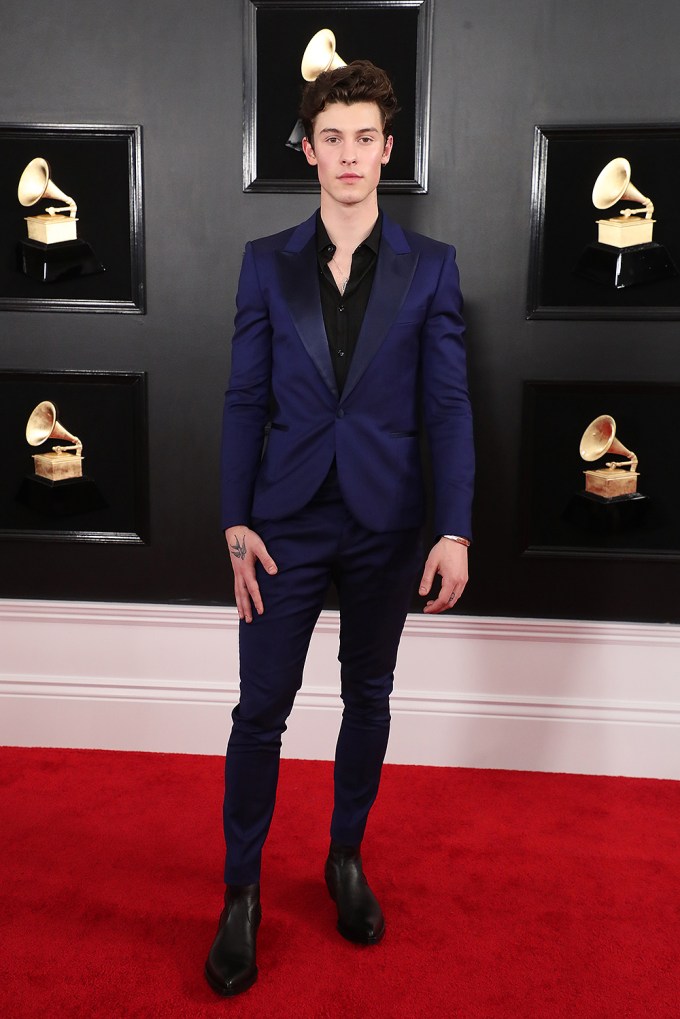 Shawn Mendes at the 61st Grammy Awards