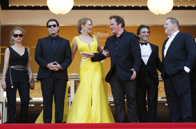 Uma Thurman at the Cannes Film Festival