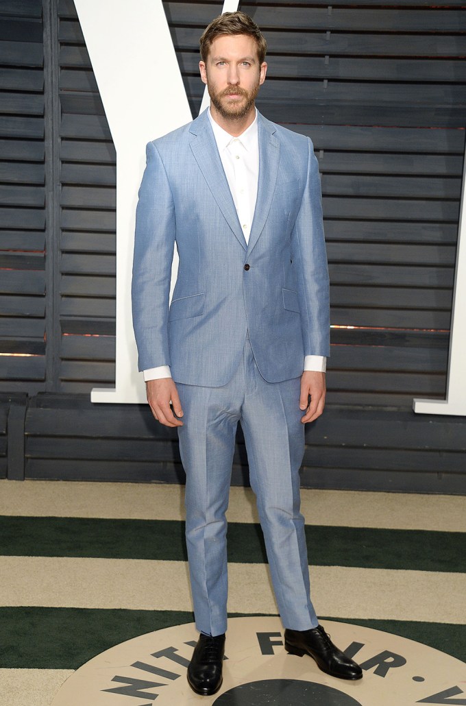 Calvin Harris At 2017 VF Oscar Party