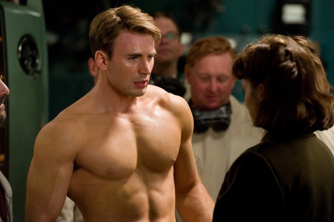 Chris Evans in ‘Captain America: The First Avenger’