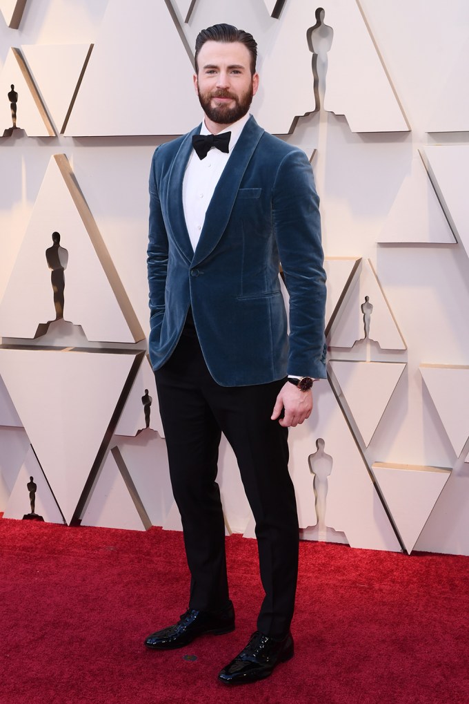 Chris Evans At The 2019 Academy Awards