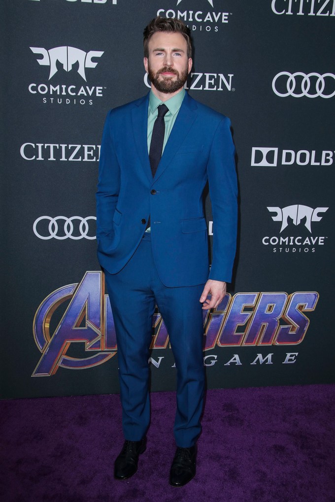 Chris Evans At The ‘Avengers: Endgame’ Premiere