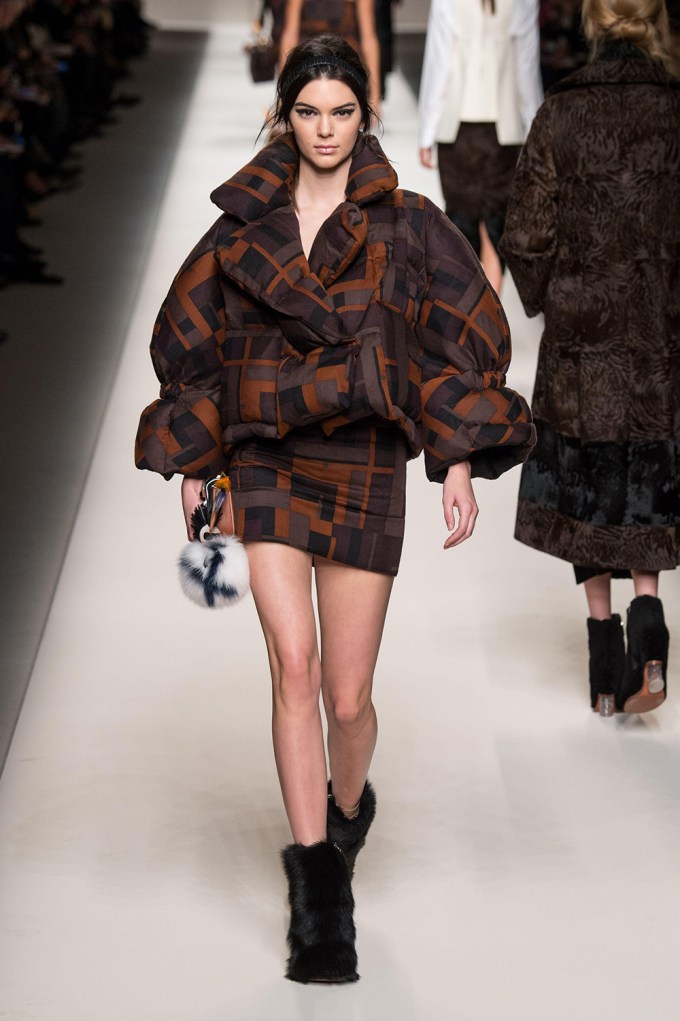 Fendi show, Autumn Winter 2015, Milan Fashion Week, Italy – 26 Feb 2015