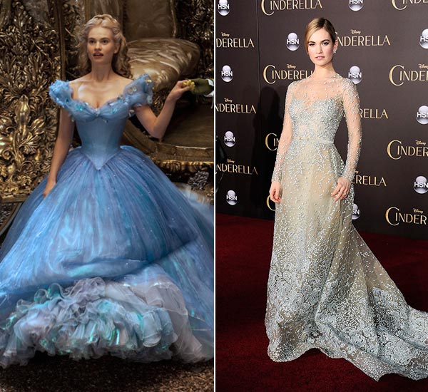 Lily James' Waist Photoshopped In 'Cinderella'? — Actress Slams The Reports  – Hollywood Life